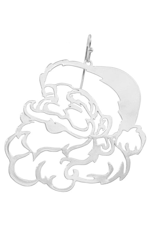 Santa Cut Out Earrings