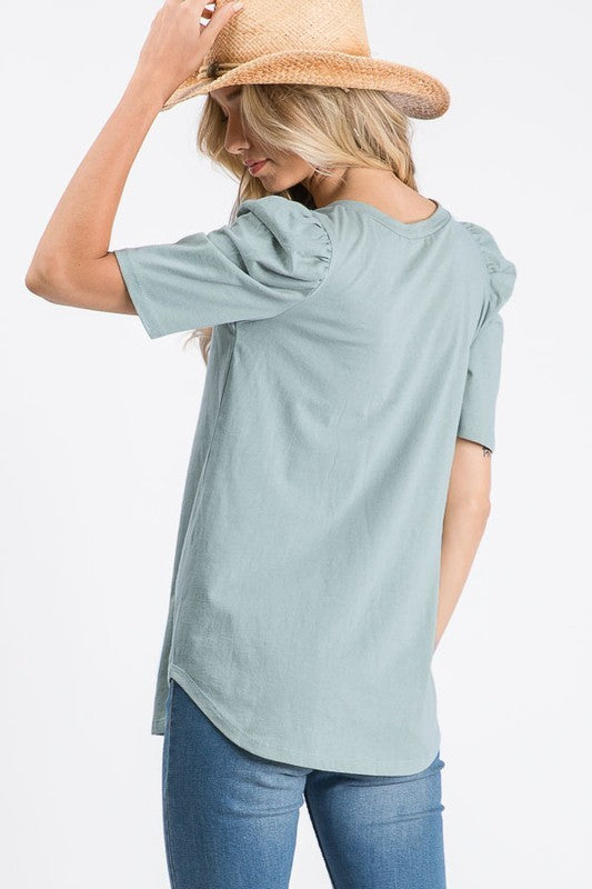 Puff Sleeve Top