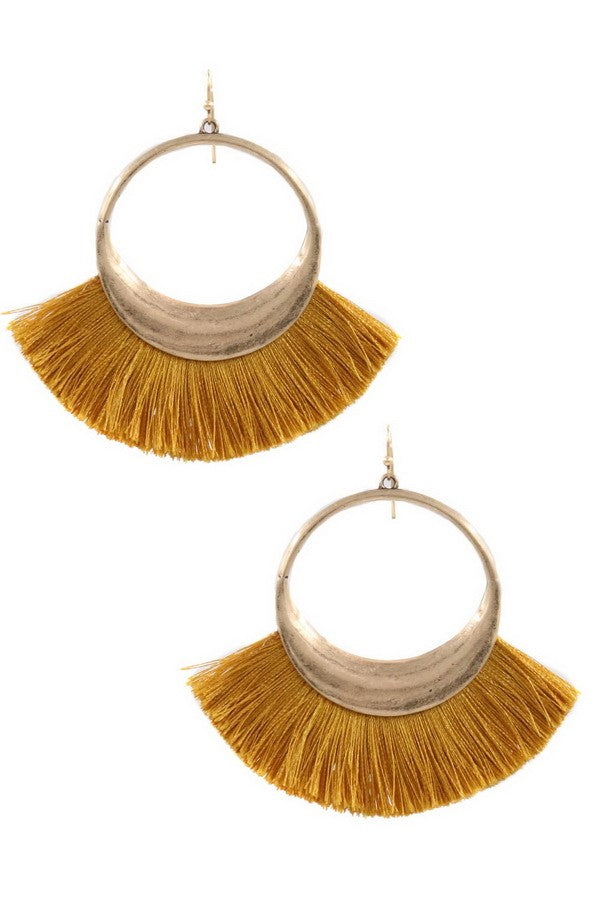 Mustard Earrings