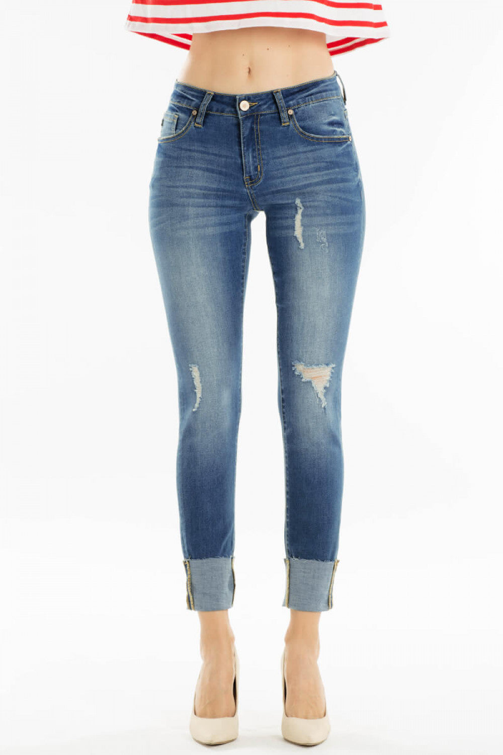 Kancan Cuffed for Fun Denim