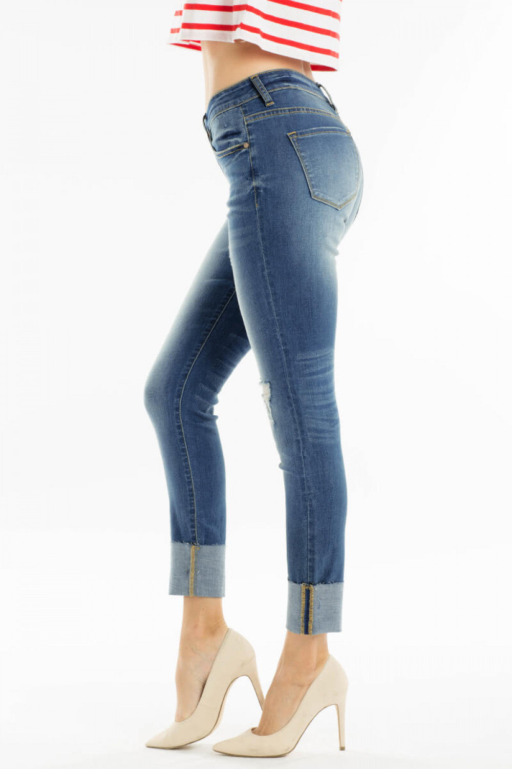 Kancan Cuffed for Fun Denim