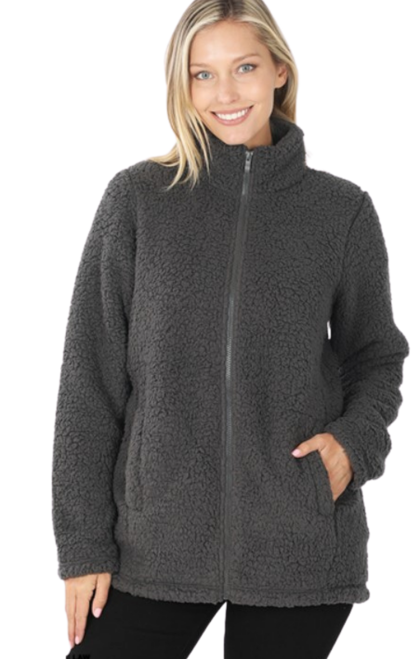Soft Sherpa Full Zip Jacket