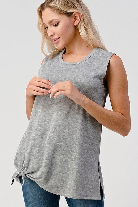 Slit Side Comfort Tank