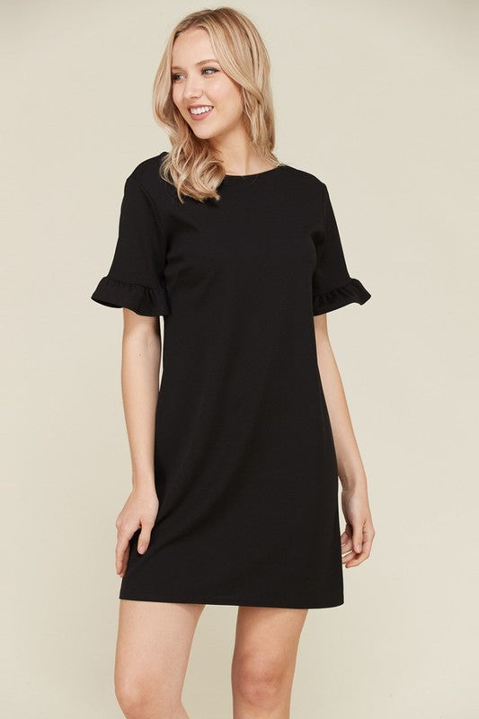 Ruffled Mini Dress of Joy