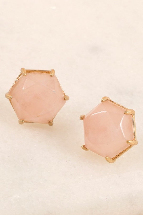 Hexagon Studs