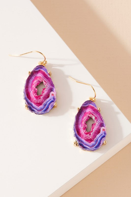 Geode Earrings