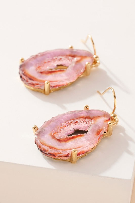 Geode Earrings