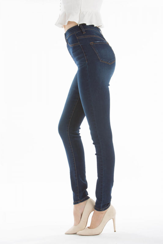 Kancan Straight Leg Skinny Denim