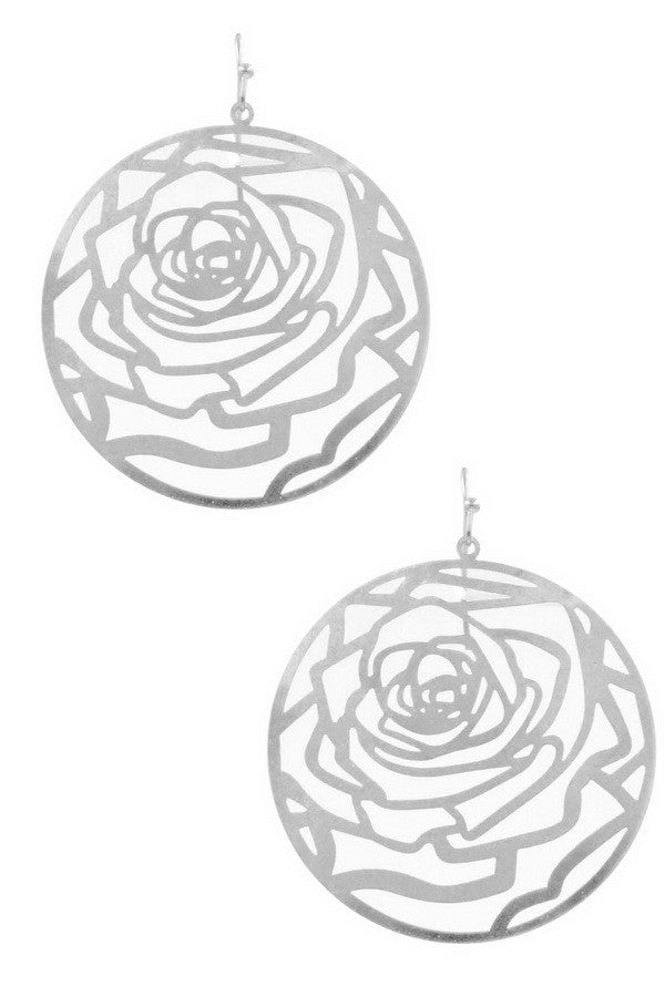 Round Rose Cut Out