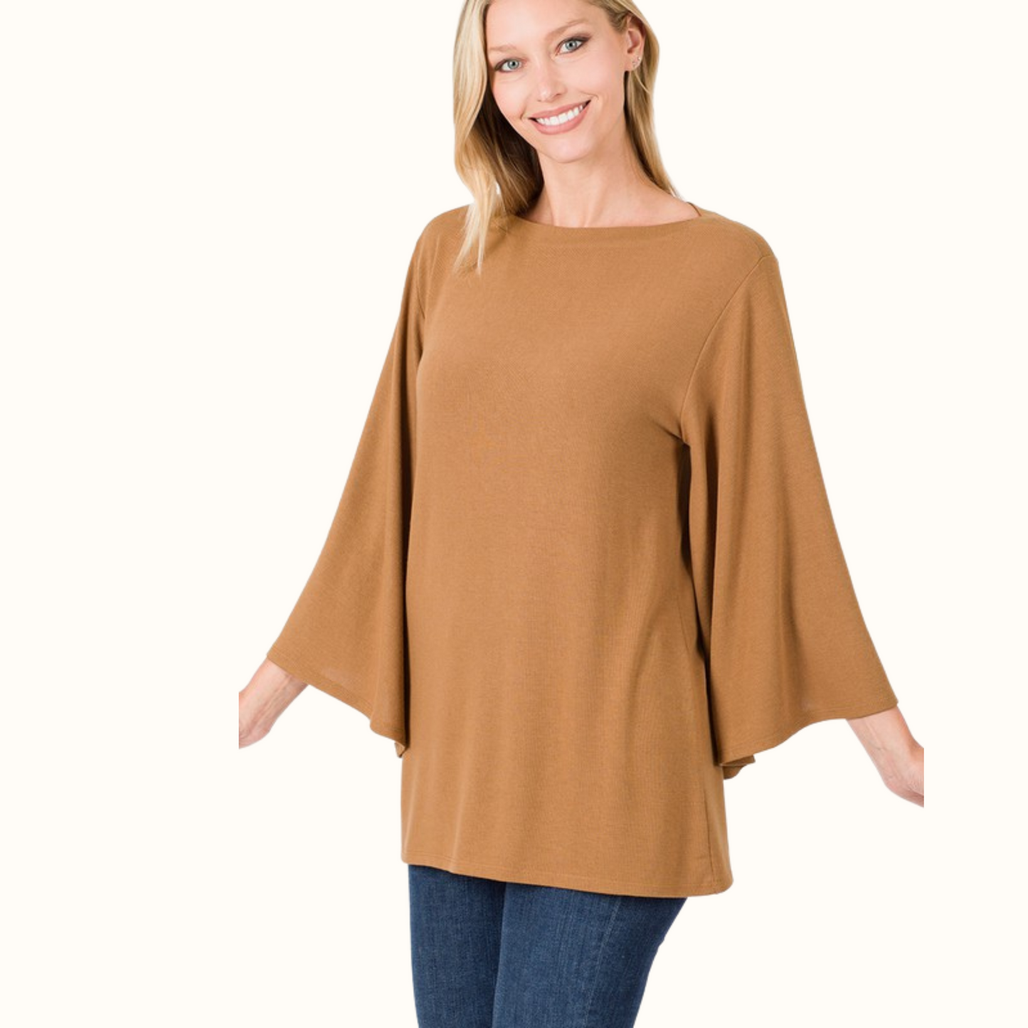 Belle Sleeve Sweater Plus