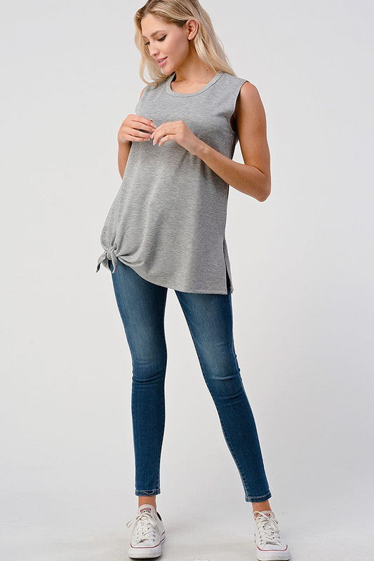 Slit Side Comfort Tank