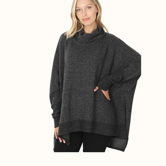 Softest Hi Low Poncho