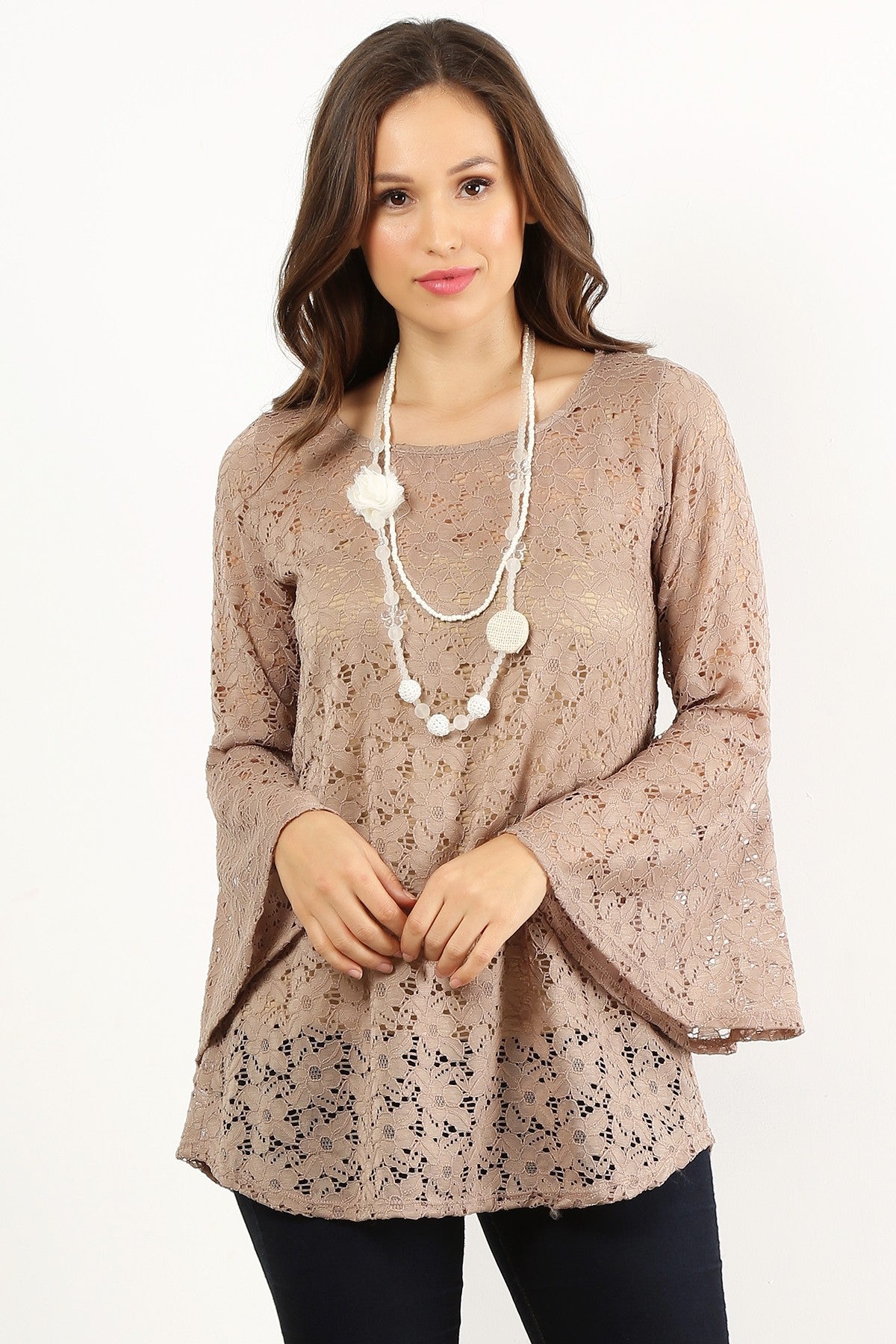 Lace Belle Sleeve Overlay